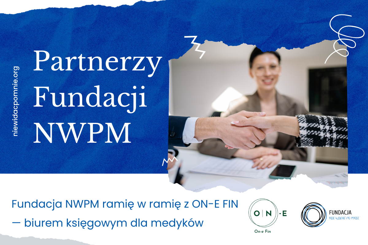 Fundacja NWPM ramię w ramię z ON-E FIN — biurem księgowym dla medyków