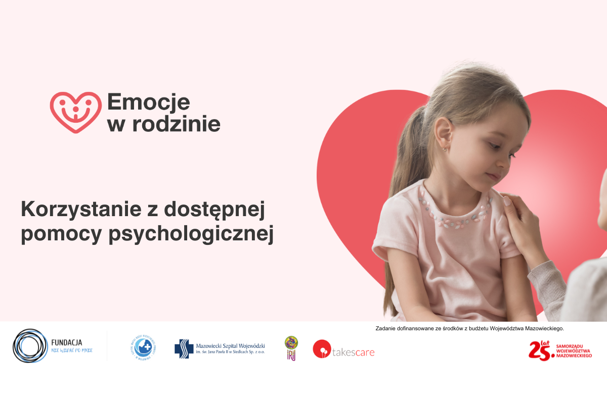 Korzystanie z dostępnej pomocy psychologicznej