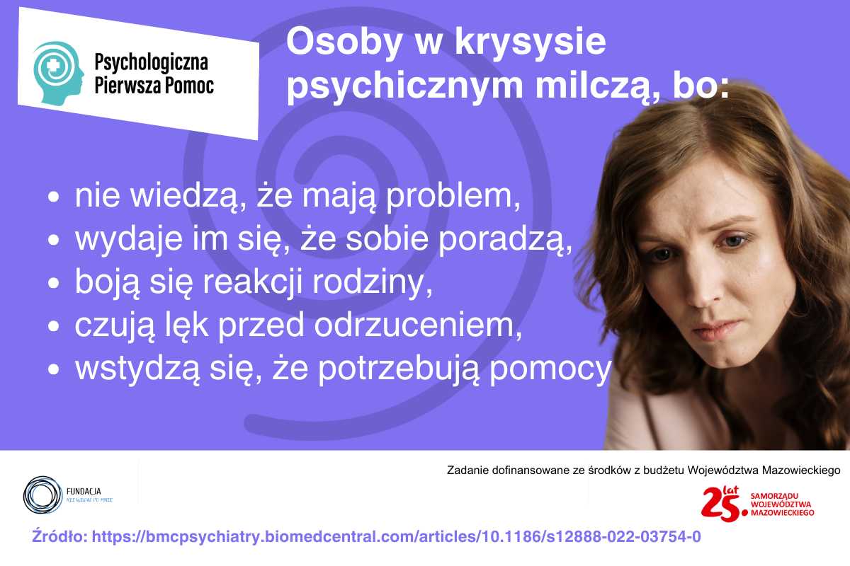 Dlaczego osoby w kryzysie o nim nie mówią - trzydziestoletnia młoda kobieta siedzi ze smutnym wzrokiem