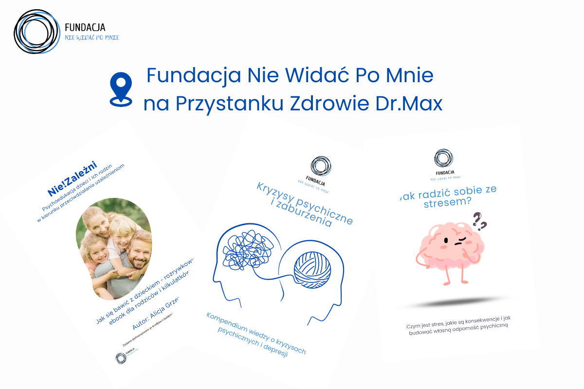 Mobilny Bus “Przystanek Zdrowia Dr.Max” z Fundacją Nie Widać Po Mnie właśnie się rozpędza