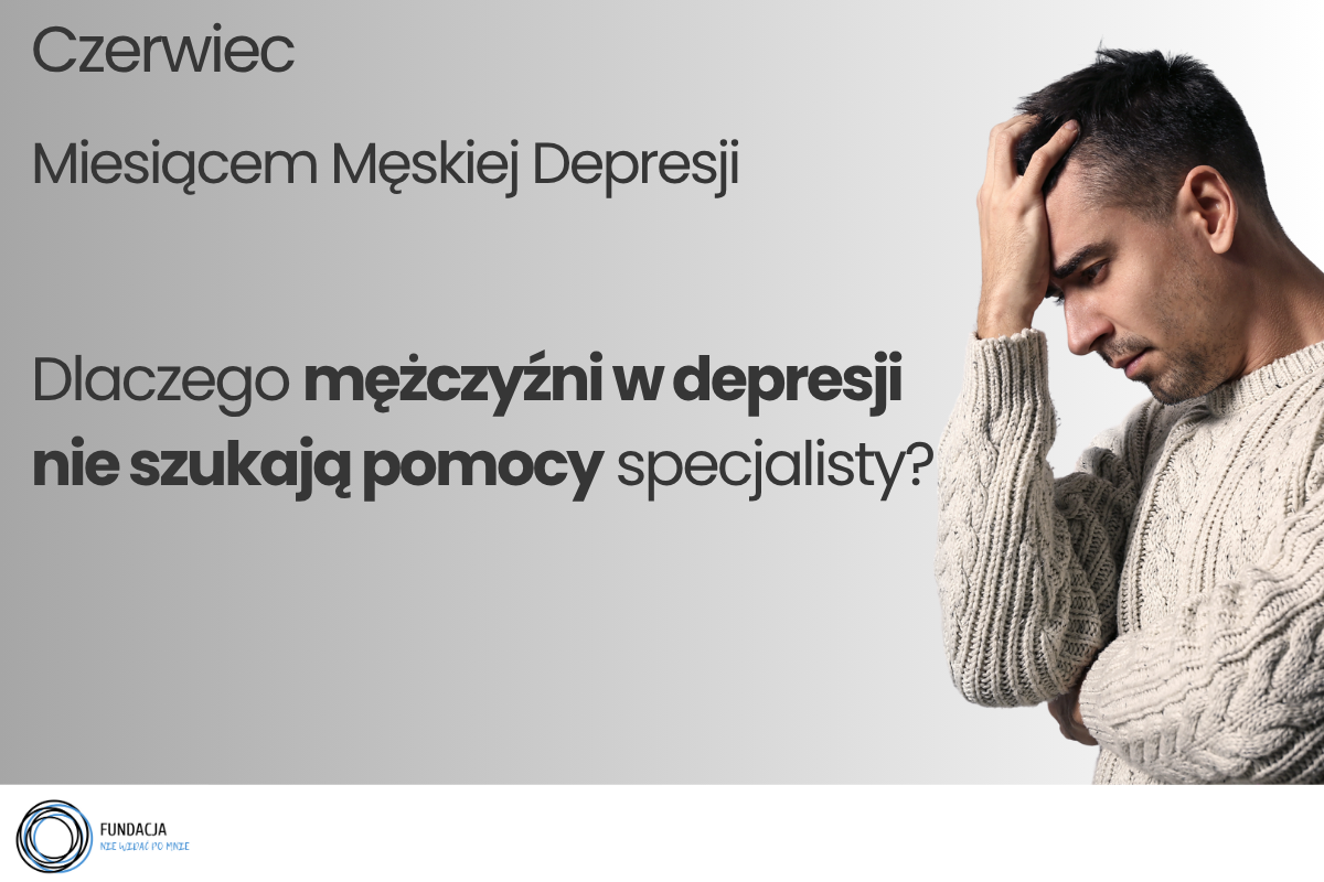Męska depresja: Dlaczego mężczyźni w depresji nie szukają pomocy specjalisty?