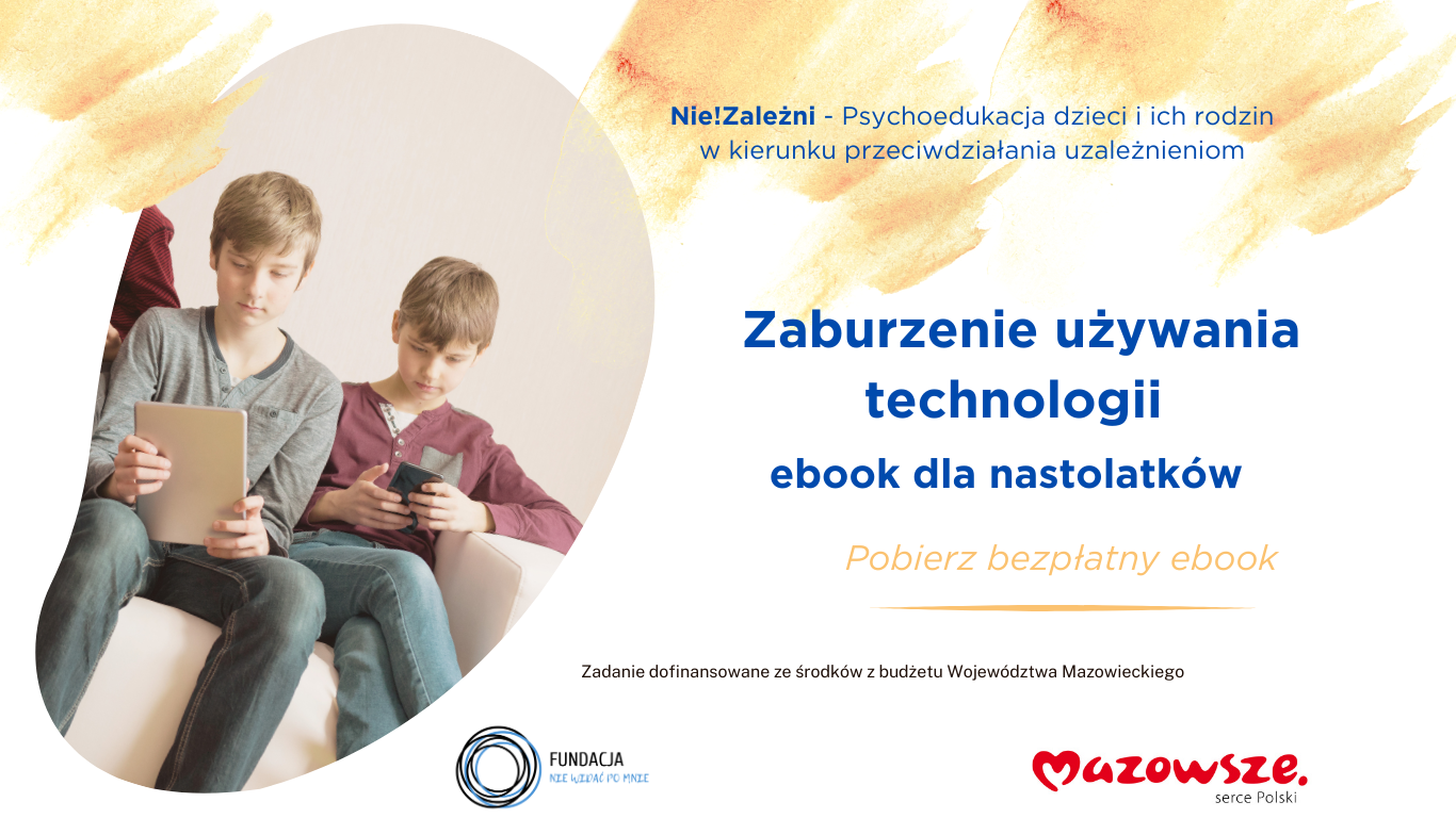 Zaburzenie używania technologii – ebook dla nastolatków
