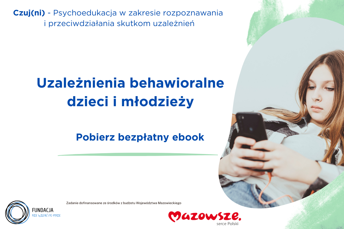 Bezpłatny ebook: Uzależnienia behawioralne dzieci i młodzieży