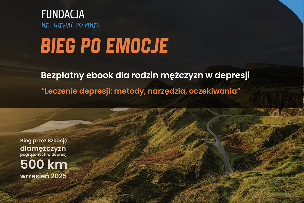 Bezpłatny poradnik dla rodzin mężczyzn w depresji: Leczenie: metody, narzędzia, oczekiwania