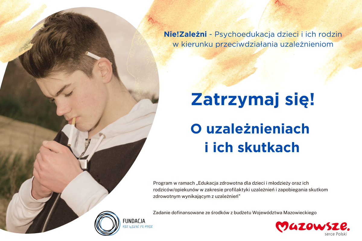 Wysłuchaj podcastu: Zatrzymaj się! O uzależnieniach i ich skutkach