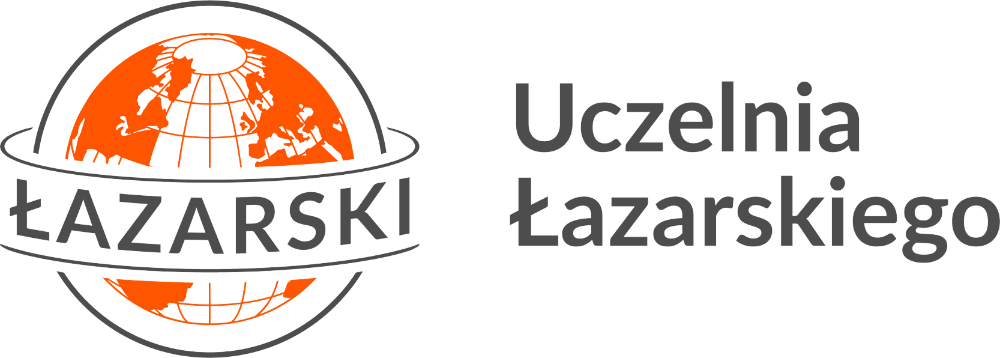 Uczelnia Łazarskiego logo transparent