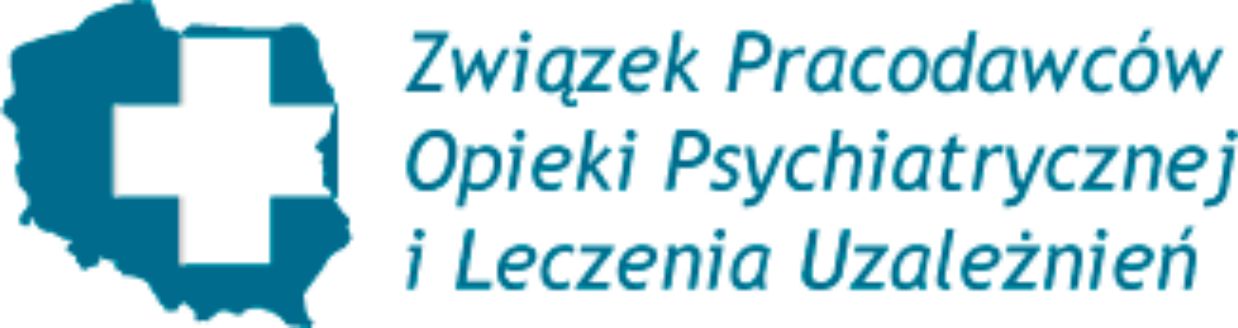 Związek Pracodawców Opieki Psychiatrycznej i Leczenia Uzależnień logo transparent