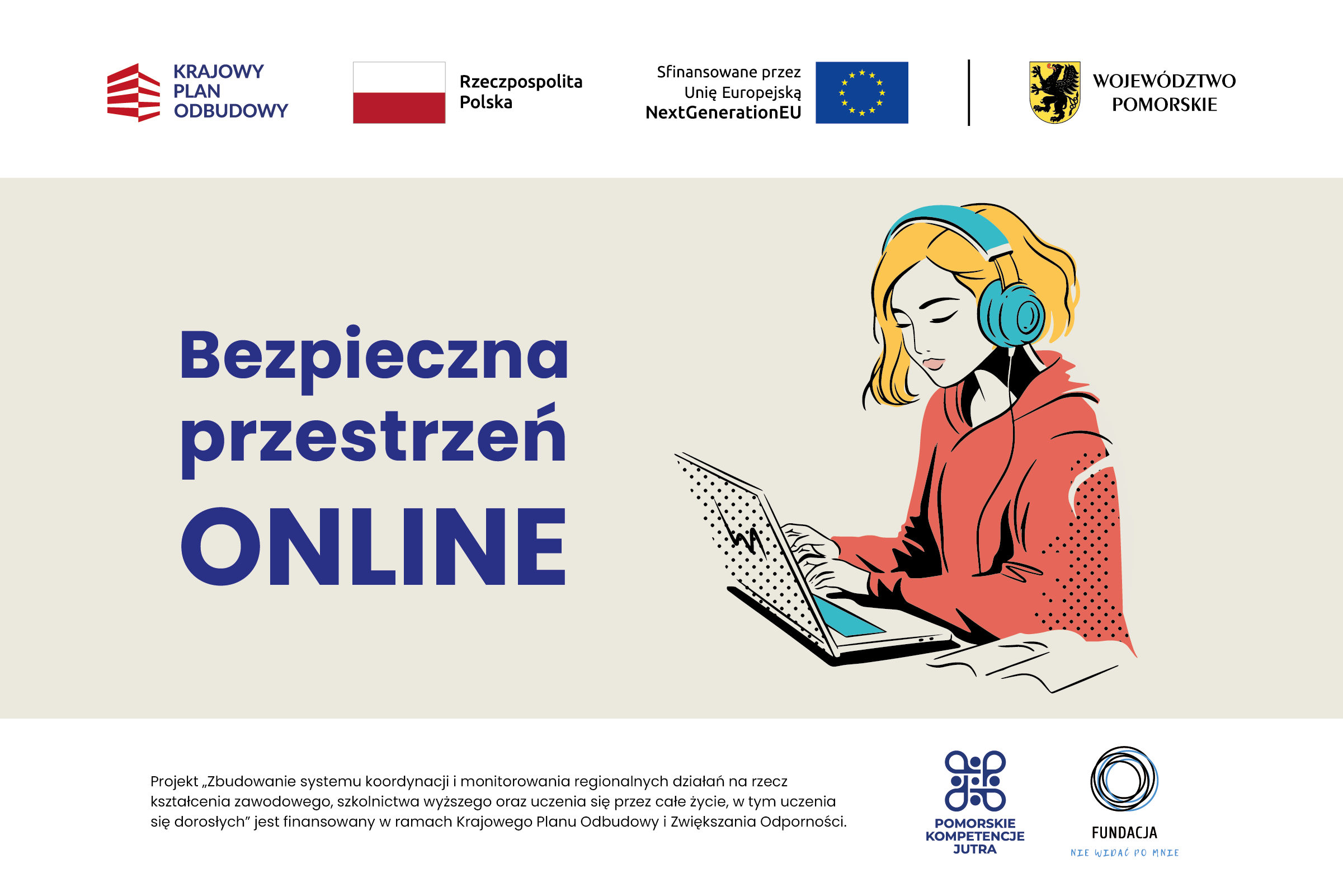 Fundacja Nie Widać Po Mnie rozpoczyna realizację projektu pilotażowego “Bezpieczna przestrzeń online”