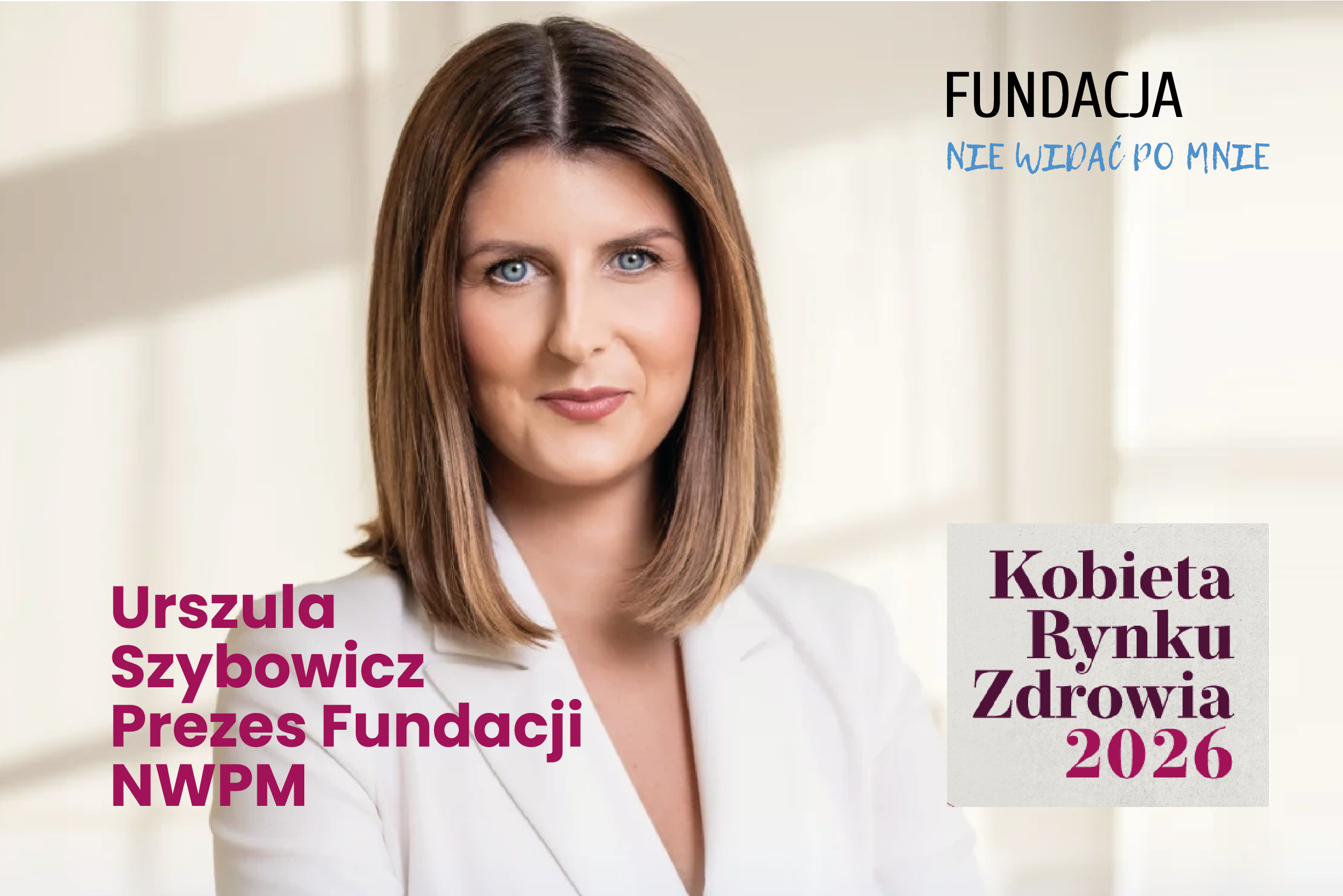 Urszula Szybowicz laureatką konkursu „Kobieta Rynku Zdrowia 2026”