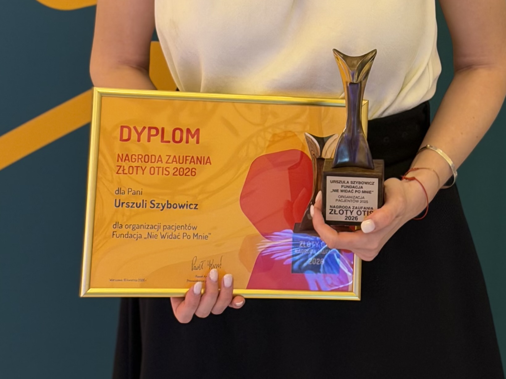 Widzimy to, czego inni nie dostrzegają. Nagroda Zaufania dla Fundacji Nie Widać Po Mnie