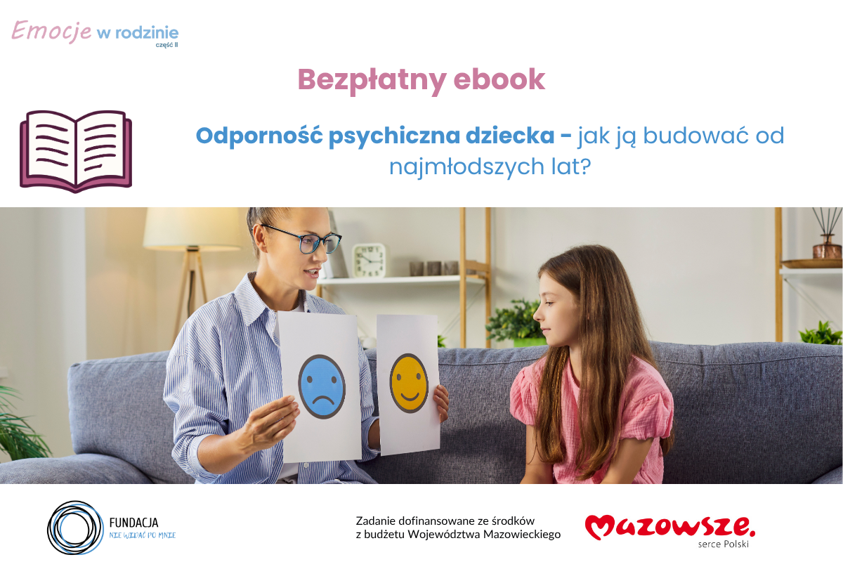 Bezpłatny ebook dla rodziców: Odporność psychiczna dziecka – jak ją budować od najmłodszych lat