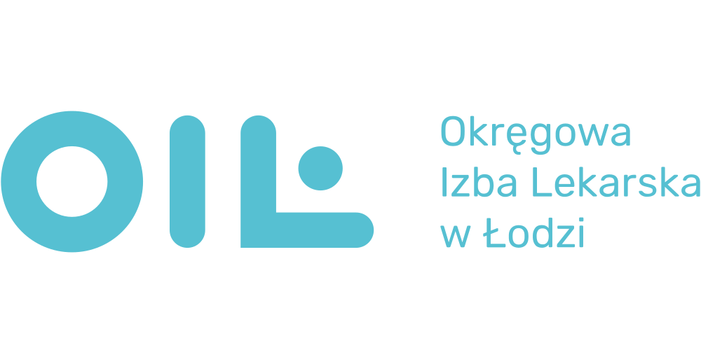 Okręgowa Izba Lekarska w Łodzi OIL w Łodzi logo transparent