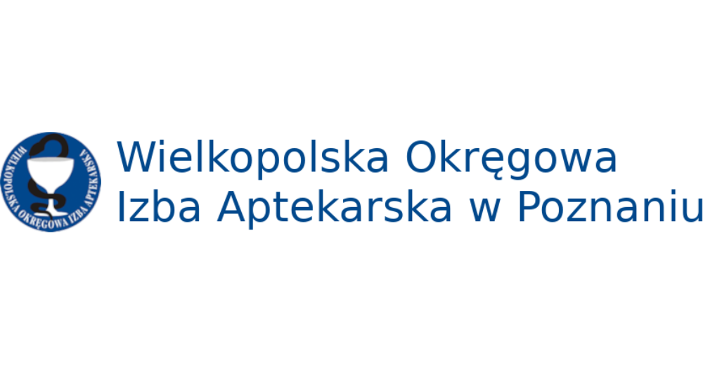 Wielkopolska Okręgowa Izba Aptekarska w Poznaniu WOIA logo transparent